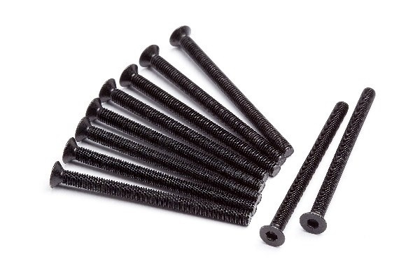 Flat Head Screw M3X40Mm (Hex Socket/10Pcs) i gruppen LEKER, BARN OG BABY / Radiostyrt / Reservedeler & Ekstra tilbehør / HPI / Skruer/Fester / Skruer hos TP E-commerce Nordic AB (A02238)