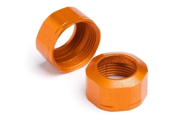 Shock Cap 12Xm13X0.8Mm (Orange/Grooved/2Pcs) i gruppen LEKER, BARN OG BABY / Radiostyrt / Reservedeler & Ekstra tilbehør / HPI / Reservedeler & Tuning / Støtdempere hos TP E-commerce Nordic AB (A02255)