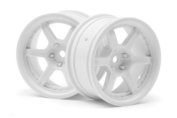 Hre C106 Wheel 26Mm White (6Mm Offset/2Pcs) i gruppen LEKER, BARN OG BABY / Radiostyrt / Reservedeler & Ekstra tilbehør / HPI / Felger / Onroad hos TP E-commerce Nordic AB (A02542)