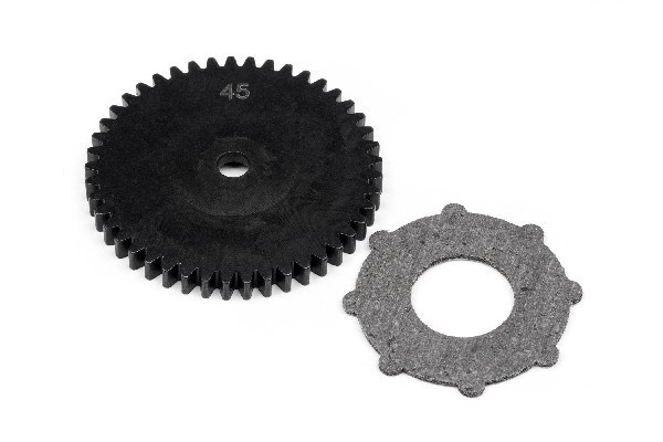 Heavy Duty Spur Gear 45Tx5Mm i gruppen LEKER, BARN OG BABY / Radiostyrt / Reservedeler & Ekstra tilbehør / HPI / Reservedeler & Tuning / Drev hos TP E-commerce Nordic AB (A02620)