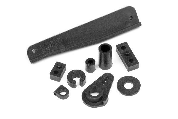 Throttle Servo Saver/Spacer Mount Set i gruppen LEKER, BARN OG BABY / Radiostyrt / Reservedeler & Ekstra tilbehør / HPI / Reservedeler & Tuning / Støtdempere hos TP E-commerce Nordic AB (A02740)