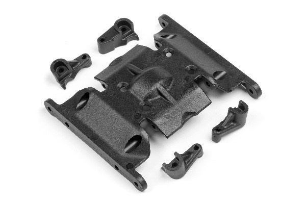 Center Skid Plate Set i gruppen LEKER, BARN OG BABY / Radiostyrt / Reservedeler & Ekstra tilbehør / HPI / Reservedeler & Tuning / Chassideler hos TP E-commerce Nordic AB (A02756)