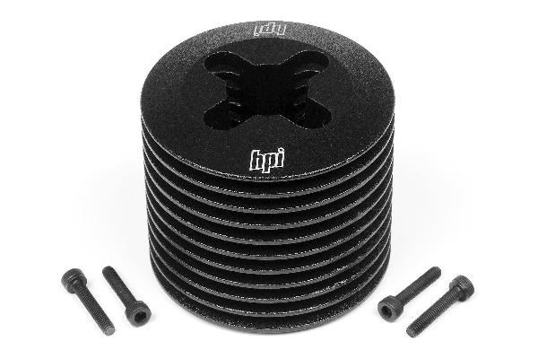 Aluminum Heatsink Head (Black/F3.5) i gruppen LEKER, BARN OG BABY / Radiostyrt / Reservedeler & Ekstra tilbehør / HPI / Motorer / Nitromotorer Reservedeler hos TP E-commerce Nordic AB (A02859)