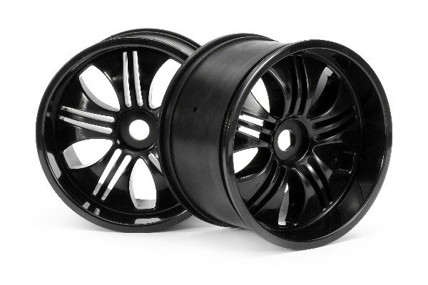 Tremor Wheel Black (115X70Mm 7Inch/2Pcs) i gruppen LEKER, BARN OG BABY / Radiostyrt / Reservedeler & Ekstra tilbehør / HPI / Felger / Offroad hos TP E-commerce Nordic AB (A03057)