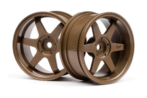 Te37 Wheel 26Mm Bronze (0Mm Offset) i gruppen LEKER, BARN OG BABY / Radiostyrt / Reservedeler & Ekstra tilbehør / HPI / Felger / Onroad hos TP E-commerce Nordic AB (A03139)