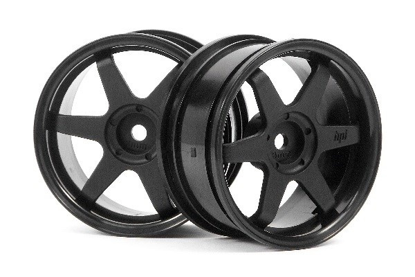 Te37 Wheel 26Mm Black (3Mm Offset) i gruppen LEKER, BARN OG BABY / Radiostyrt / Reservedeler & Ekstra tilbehør / HPI / Felger / Onroad hos TP E-commerce Nordic AB (A03149)