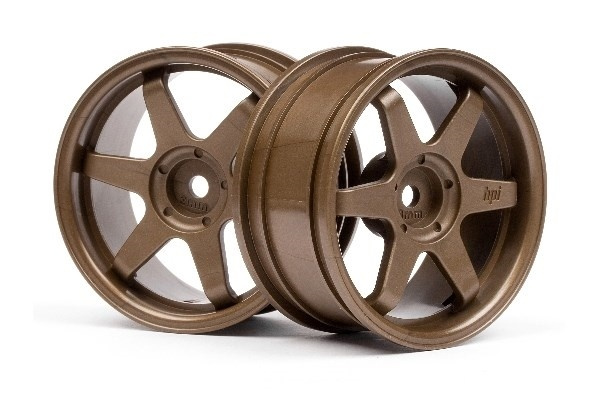 Te37 Wheel 26Mm Bronze (3Mm Offset) i gruppen LEKER, BARN OG BABY / Radiostyrt / Reservedeler & Ekstra tilbehør / HPI / Felger / Onroad hos TP E-commerce Nordic AB (A03152)