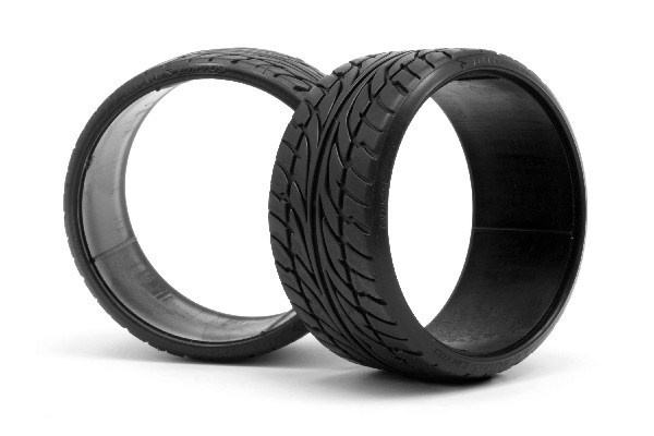 Lp32 T-Drift Tire Dunlop Le Mans Lm703 (2Pcs) i gruppen LEKER, BARN OG BABY / Radiostyrt / Reservedeler & Ekstra tilbehør / HPI / Dekk / Onroad hos TP E-commerce Nordic AB (A03174)