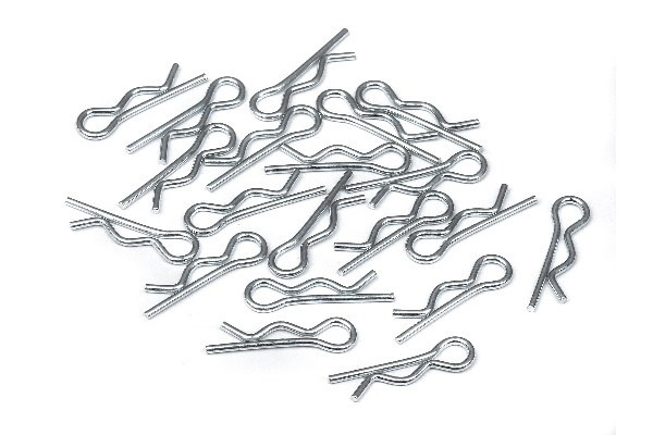 Body Pin (6Mm/Silver/Medium/20Pcs) i gruppen LEKER, BARN OG BABY / Radiostyrt / Reservedeler & Ekstra tilbehør / HPI / Skruer/Fester / Karosseriklips hos TP E-commerce Nordic AB (A03238)