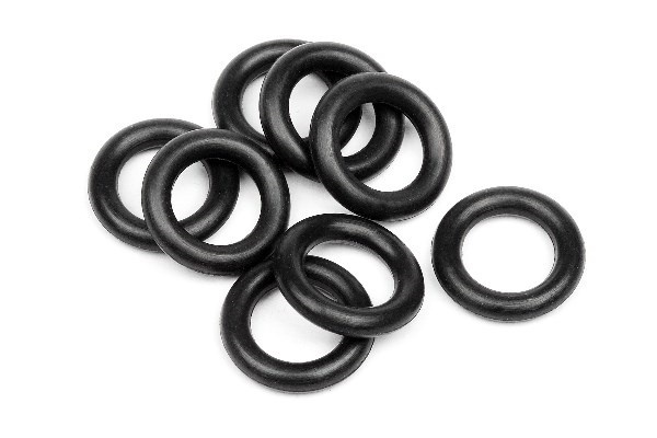 O Ring 6X9.5X1.9Mm (Black/8Pcs) i gruppen LEKER, BARN OG BABY / Radiostyrt / Reservedeler & Ekstra tilbehør / HPI / Reservedeler & Tuning / Støtdempere hos TP E-commerce Nordic AB (A03367)