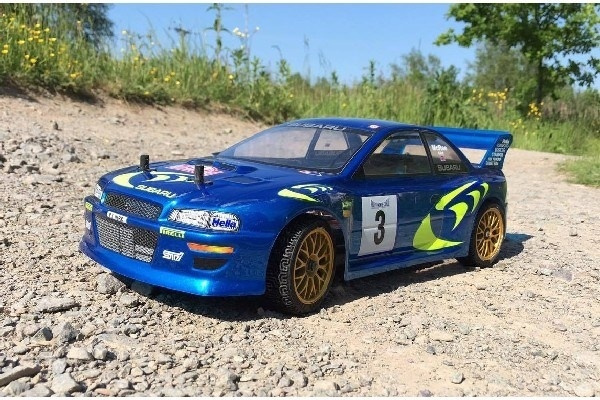 Subaru Impreza Wrc \'98 Body (200Mm) i gruppen LEKER, BARN OG BABY / Radiostyrt / Reservedeler & Ekstra tilbehør / HPI / Karosseri & Tilbehør / Onroad Karosseri (Gjennomsiktig) hos TP E-commerce Nordic AB (A03403)