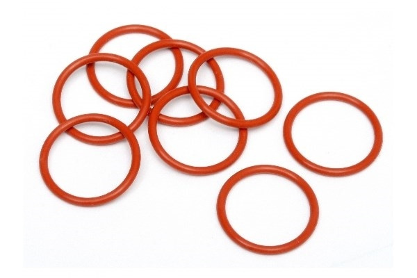 O-Ring S15 (15X1.5Mm/Orange/8Pcs) i gruppen LEKER, BARN OG BABY / Radiostyrt / Reservedeler & Ekstra tilbehør / HPI / Reservedeler & Tuning / Støtdempere hos TP E-commerce Nordic AB (A03493)