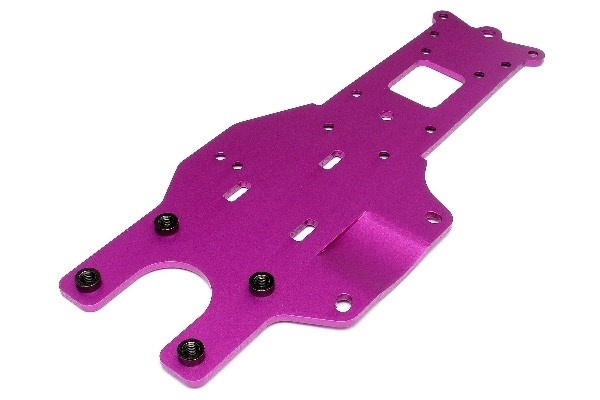 Rear Chassis Plate (Purple) i gruppen LEKER, BARN OG BABY / Radiostyrt / Reservedeler & Ekstra tilbehør / HPI / Reservedeler & Tuning / Chassideler hos TP E-commerce Nordic AB (A04107)