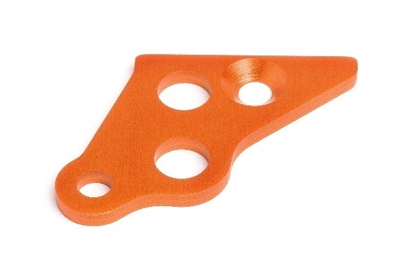 Engine Mount Brace (Left/Orange) i gruppen LEKER, BARN OG BABY / Radiostyrt / Reservedeler & Ekstra tilbehør / HPI / Reservedeler & Tuning / Chassideler hos TP E-commerce Nordic AB (A04139)