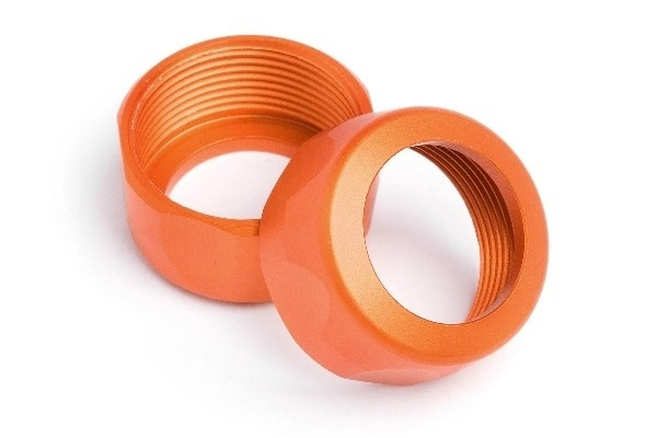 Shock Cap 20X12Mm (Orange/2Pcs) i gruppen LEKER, BARN OG BABY / Radiostyrt / Reservedeler & Ekstra tilbehør / HPI / Reservedeler & Tuning / Støtdempere hos TP E-commerce Nordic AB (A04141)