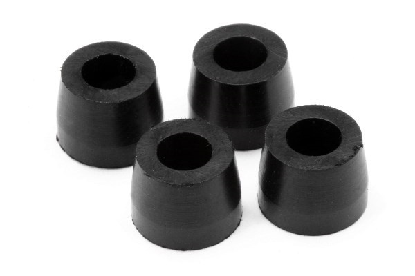 Rubber Bump Stop (4Pcs) i gruppen LEKER, BARN OG BABY / Radiostyrt / Reservedeler & Ekstra tilbehør / HPI / Reservedeler & Tuning / Støtdempere hos TP E-commerce Nordic AB (A04147)