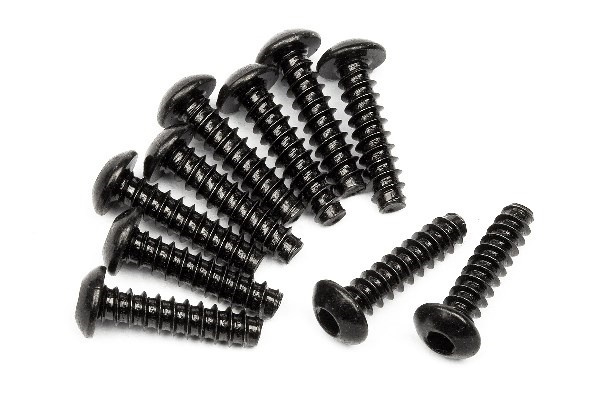 Tp. Button Head Screw M3X12Mm (Hex Socket/10Pcs) i gruppen LEKER, BARN OG BABY / Radiostyrt / Reservedeler & Ekstra tilbehør / HPI / Skruer/Fester / Skruer hos TP E-commerce Nordic AB (A04219)