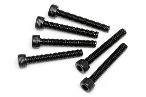 Cap Head Screw M5X35Mm (6Pcs) i gruppen LEKER, BARN OG BABY / Radiostyrt / Reservedeler & Ekstra tilbehør / HPI / Skruer/Fester / Skruer hos TP E-commerce Nordic AB (A04245)