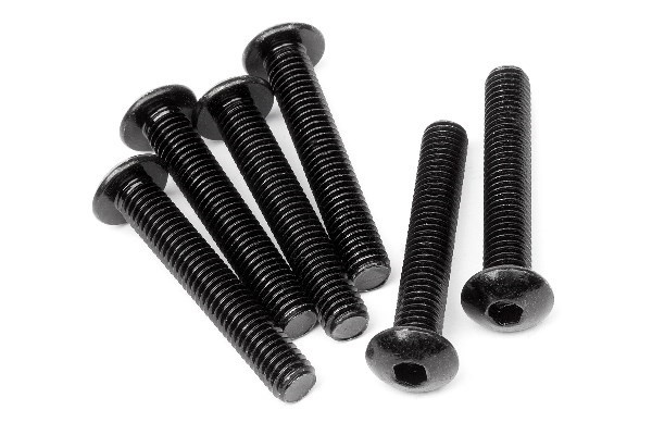 Button Head Screw M5X30Mm (Hex Socket/6Pcs) i gruppen LEKER, BARN OG BABY / Radiostyrt / Reservedeler & Ekstra tilbehør / HPI / Skruer/Fester / Skruer hos TP E-commerce Nordic AB (A04252)