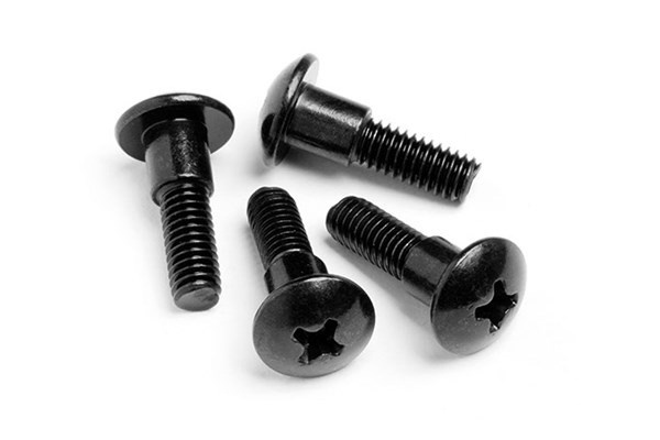 Step Screw M4X15Mm (4Pcs) i gruppen LEKER, BARN OG BABY / Radiostyrt / Reservedeler & Ekstra tilbehør / HPI / Skruer/Fester / Skruer hos TP E-commerce Nordic AB (A04383)