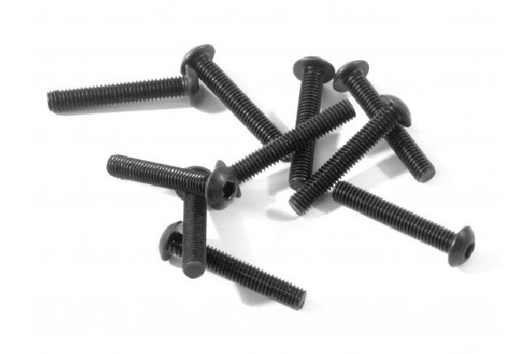 Button Head Screw M3X18Mm (Hex Socket/10 Pcs) i gruppen LEKER, BARN OG BABY / Radiostyrt / Reservedeler & Ekstra tilbehør / HPI / Skruer/Fester / Skruer hos TP E-commerce Nordic AB (A04399)