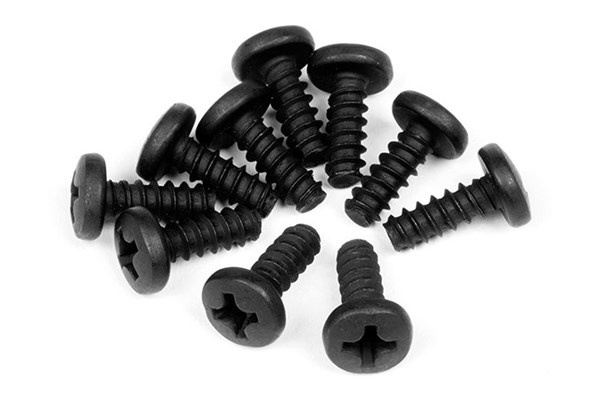 Tp. Binder Head Screw M3X8Mm (10Pcs) i gruppen LEKER, BARN OG BABY / Radiostyrt / Reservedeler & Ekstra tilbehør / HPI / Skruer/Fester / Skruer hos TP E-commerce Nordic AB (A04450)