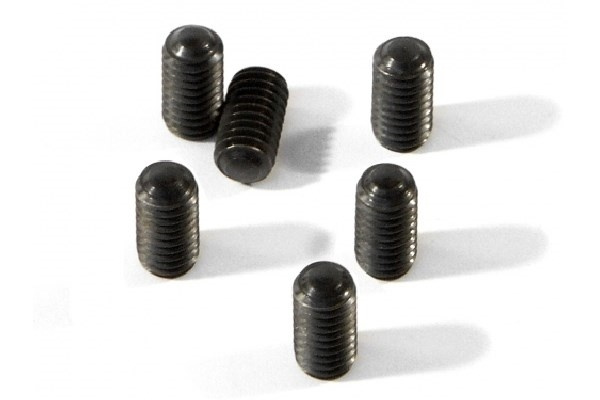 Set Screw M4X8Mm (Round Point/6Pcs) i gruppen LEKER, BARN OG BABY / Radiostyrt / Reservedeler & Ekstra tilbehør / HPI / Skruer/Fester / Skruer hos TP E-commerce Nordic AB (A04508)