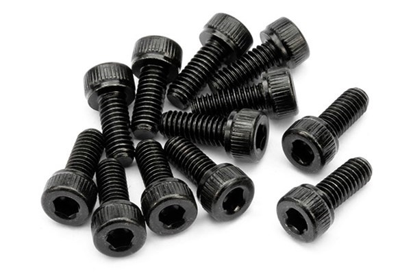 Cap Head Screw M4X10Mm (12Pcs) i gruppen LEKER, BARN OG BABY / Radiostyrt / Reservedeler & Ekstra tilbehør / HPI / Skruer/Fester / Skruer hos TP E-commerce Nordic AB (A04517)