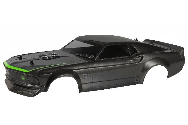 1969 FORD MUSTANG VGJR RTR-X PRINTED BODY (200MM) i gruppen LEKER, BARN OG BABY / Radiostyrt / Reservedeler & Ekstra tilbehør / HPI / Karosseri & Tilbehør / Malte karosserier hos TP E-commerce Nordic AB (A04538)