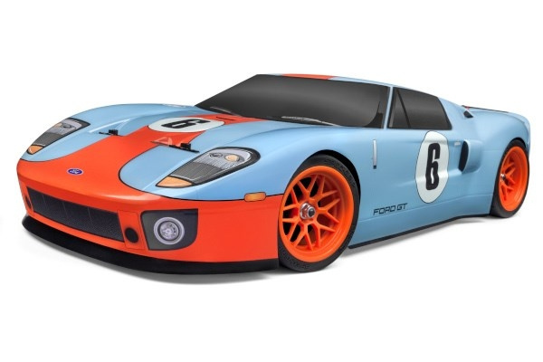 FORD GT HERITAGE PAINTED BODY (200MM) i gruppen LEKER, BARN OG BABY / Radiostyrt / Reservedeler & Ekstra tilbehør / HPI / Karosseri & Tilbehør / Malte karosserier hos TP E-commerce Nordic AB (A04541)