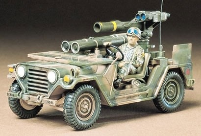 Tamiya 1/35 M151A2 MISSILE LAUNCHER i gruppen SPORT, FRITID & HOBBY / Hobby / Plastmodeller / Militære kjøretøy (land) hos TP E-commerce Nordic AB (A06278)