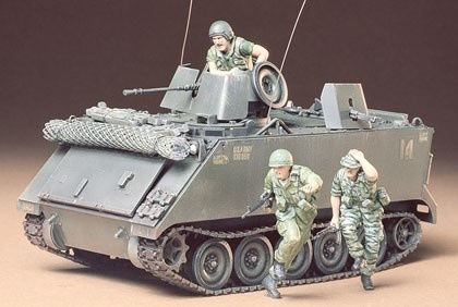 Tamiya 1/35 M113 ACAV i gruppen SPORT, FRITID & HOBBY / Hobby / Plastmodeller / Militære kjøretøy (land) hos TP E-commerce Nordic AB (A06279)