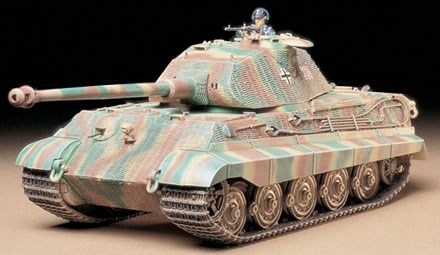 Tamiya 1/35 KING TIGER PORSCHE TÅRN i gruppen SPORT, FRITID & HOBBY / Hobby / Plastmodeller / Militære kjøretøy (land) hos TP E-commerce Nordic AB (A06287)