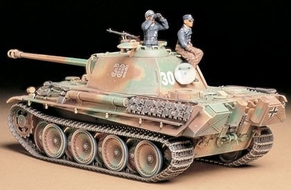 Tamiya 1/35 PANTHER TYPE G \'LATE VERSION i gruppen SPORT, FRITID & HOBBY / Hobby / Plastmodeller / Militære kjøretøy (land) hos TP E-commerce Nordic AB (A06291)