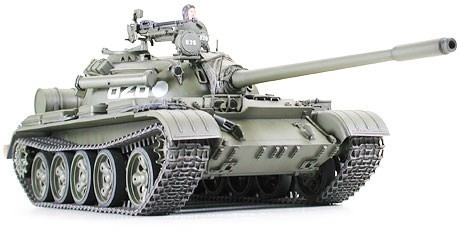 Tamiya 1/35 T-55A RUSSIAN TANK i gruppen SPORT, FRITID & HOBBY / Hobby / Plastmodeller / Militære kjøretøy (land) hos TP E-commerce Nordic AB (A06344)