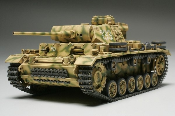 Tamiya 1/48 GERMAN PZKPFW III i gruppen SPORT, FRITID & HOBBY / Hobby / Plastmodeller / Militære kjøretøy (land) hos TP E-commerce Nordic AB (A06383)