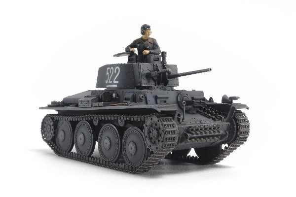 Tamiya 1/48 Panzer 38(t) Ausf.E/F i gruppen SPORT, FRITID & HOBBY / Hobby / Plastmodeller / Militære kjøretøy (land) hos TP E-commerce Nordic AB (A06554)