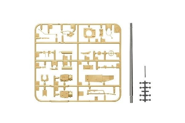 Tamiya 1/35 Lang Metal Barrel i gruppen SPORT, FRITID & HOBBY / Hobby / Plastmodeller / Militære kjøretøy (land) hos TP E-commerce Nordic AB (A06585)