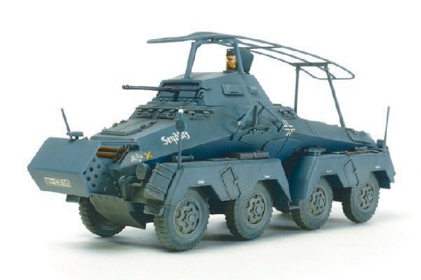 Tamiya 1/48 Sd.Kfz. 232 i gruppen SPORT, FRITID & HOBBY / Hobby / Plastmodeller / Militære kjøretøy (land) hos TP E-commerce Nordic AB (A06765)