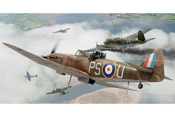 Airfix Boulton Paul Defiant i gruppen SPORT, FRITID & HOBBY / Hobby / Plastmodeller / Fly & Helikoptre hos TP E-commerce Nordic AB (A06845)