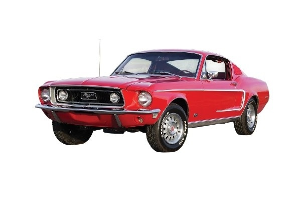 Airfix Hurtigbygging Ford Mustang GT 1968 i gruppen SPORT, FRITID & HOBBY / Hobby / Plastmodeller / Startsett/Gavesett hos TP E-commerce Nordic AB (A06924)