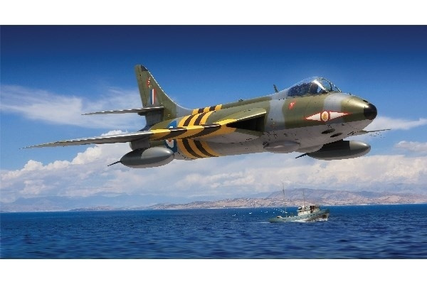 Airfix 1:48 Hawker Hunter F.4/F.5/J.34 i gruppen SPORT, FRITID & HOBBY / Hobby / Plastmodeller / Fly & Helikoptre hos TP E-commerce Nordic AB (A06972)