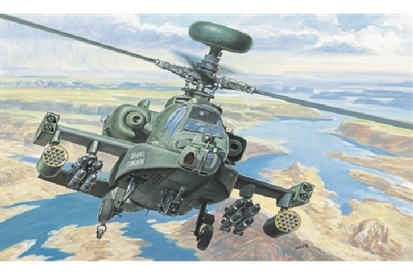 Italeri 1:72 AH-64 D APACHE LONGBOW i gruppen SPORT, FRITID & HOBBY / Hobby / Plastmodeller / Fly & Helikoptre hos TP E-commerce Nordic AB (A07051)