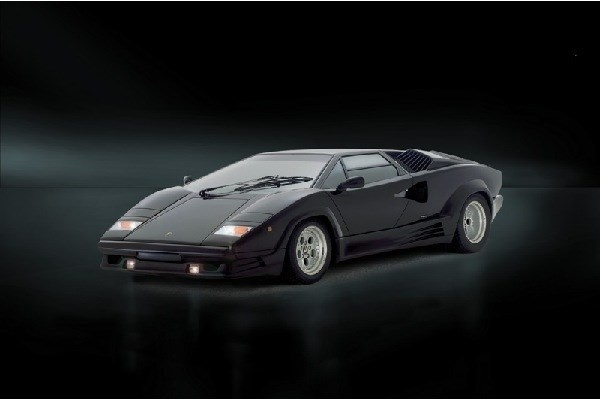 Italeri 1:24 LAMBORGHINI COUNTACH 25th Anniversary i gruppen SPORT, FRITID & HOBBY / Hobby / Plastmodeller / Biler hos TP E-commerce Nordic AB (A07125)