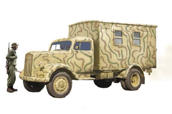 Italeri 1:35 Opel Blitz Radio Truck Sd.Kfz. 305/22 i gruppen SPORT, FRITID & HOBBY / Hobby / Plastmodeller / Militære kjøretøy (land) hos TP E-commerce Nordic AB (A07293)