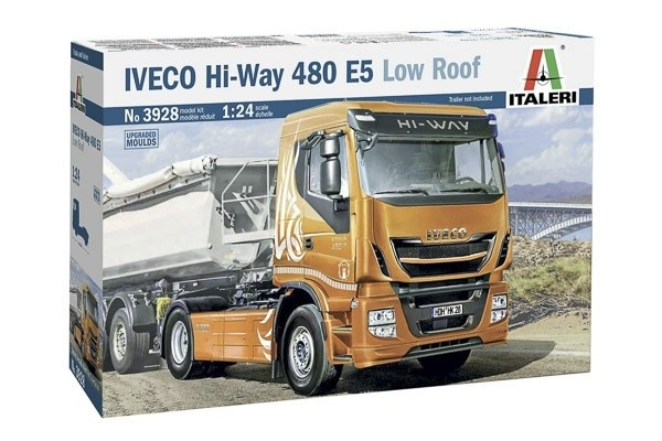 Italeri 1:24 IVECO Hi-Way 480 E5 (Low Roof) i gruppen SPORT, FRITID & HOBBY / Hobby / Plastmodeller / Biler hos TP E-commerce Nordic AB (A07304)