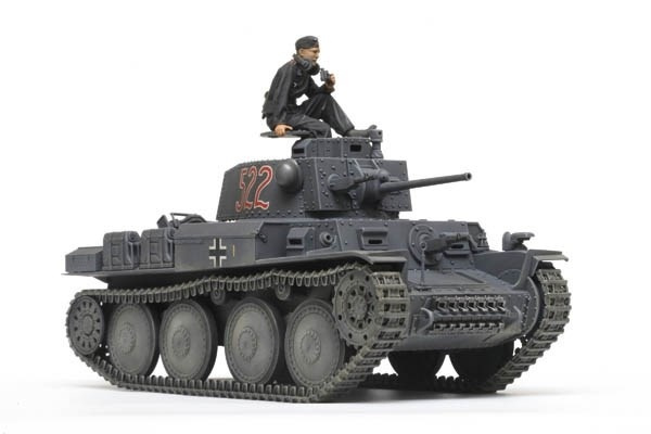 Tamiya 1:35 German Tank Panzerkampfwagen 38(t) Ausf.E/F i gruppen SPORT, FRITID & HOBBY / Hobby / Plastmodeller / Militære kjøretøy (land) hos TP E-commerce Nordic AB (A07387)