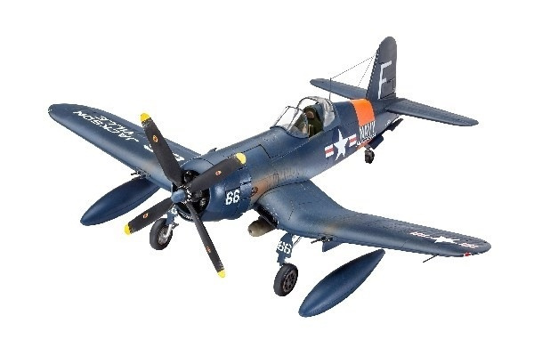 Revell F4U-4 Corsair i gruppen SPORT, FRITID & HOBBY / Hobby / Plastmodeller / Fly & Helikoptre hos TP E-commerce Nordic AB (A07667)