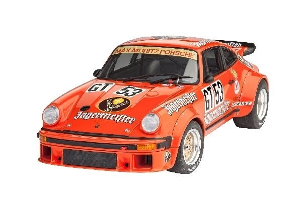 Revell Porsche 934 RSR \'Jägermeister i gruppen SPORT, FRITID & HOBBY / Hobby / Plastmodeller / Biler hos TP E-commerce Nordic AB (A07873)