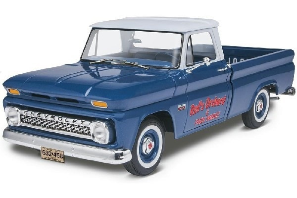 Revell 1966 Chevy Fleetside Pickup i gruppen SPORT, FRITID & HOBBY / Hobby / Plastmodeller / Biler hos TP E-commerce Nordic AB (A08018)